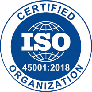 ISO 45001:2018 certified